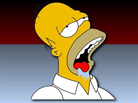 drooling pictures|homer simpson drooling images.